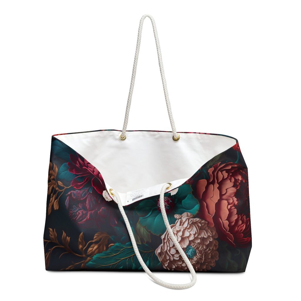"Mercy" Floral Weekender Bag