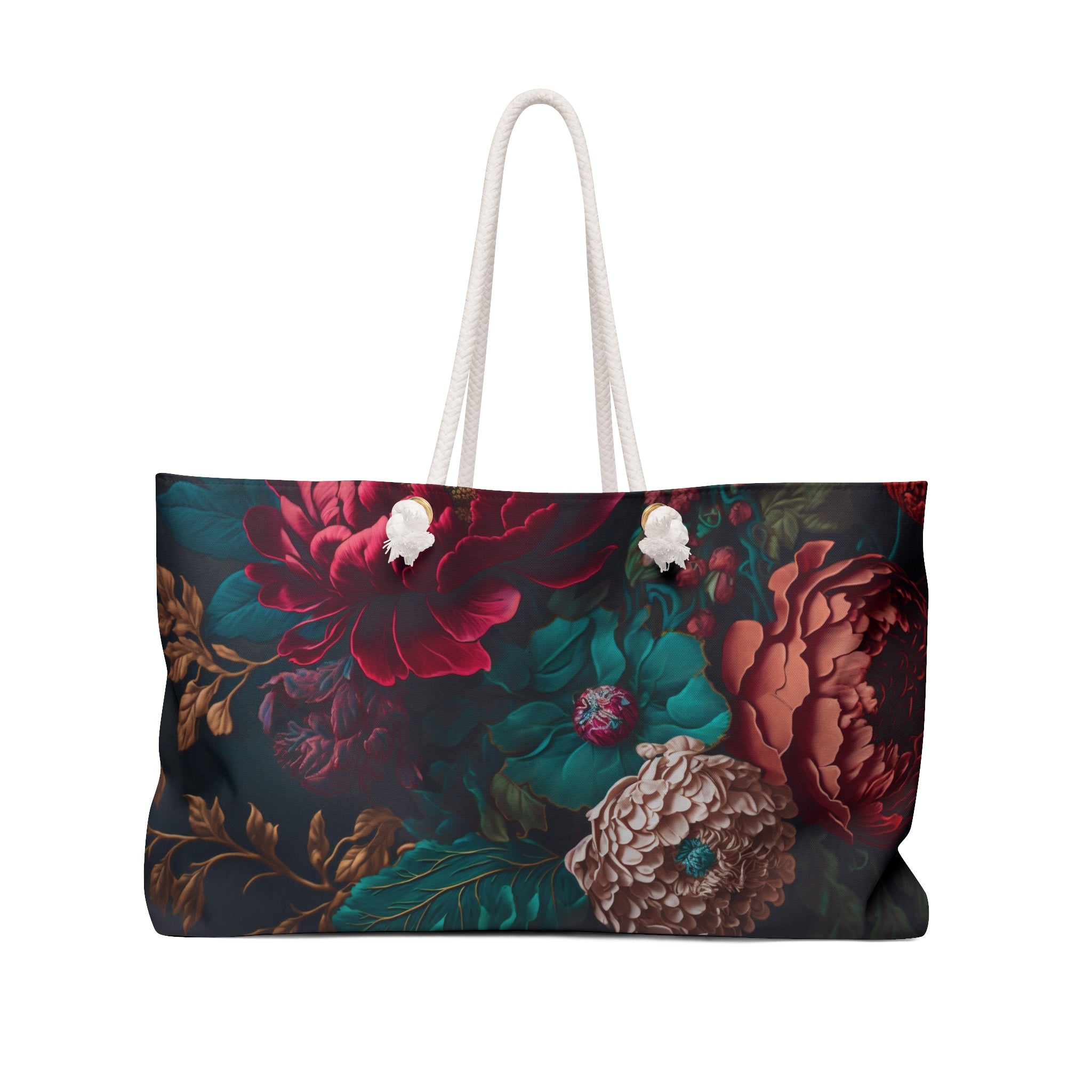 "Mercy" Floral Weekender Bag