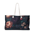 "Peace" Floral Weekender Bag