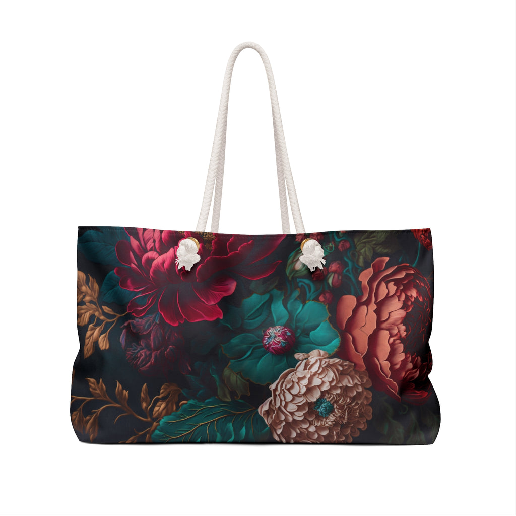 "Mercy" Floral Weekender Bag