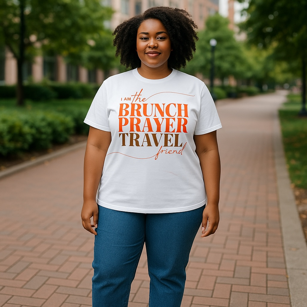 Brunch Prayer Travel Graphic Tee